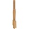Ekena Millwork Kennewick Rough Sawn Timber Gable Bracket, Western Red Cedar, 108"W x 27"H x 2"D x 6"F, 6/12 Pitch GBW108X27X0206KEN00RWR - alternate 3